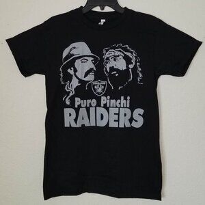 New "Cheech & Chong Puro Pinchi Raiders" Unisex Silkscreen T-Shirt Small–2XL